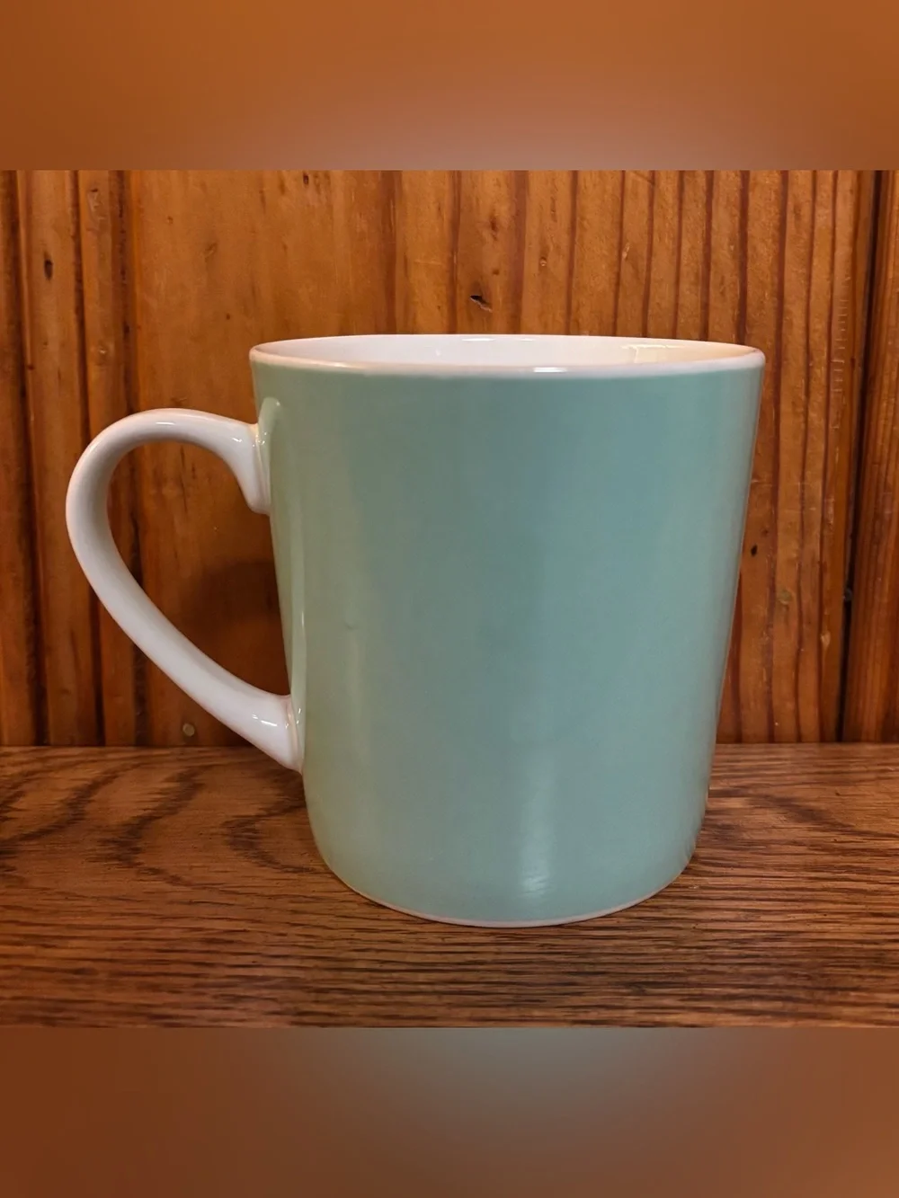 Starbucks 2019 Mint Holiday Wreath Ceramic Mug 18oz